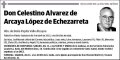 ALVAREZ DE ARCAYA LOPEZ DE ECHEZARRETA,CELESTINO
