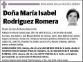 RODRIGUEZ ROMERA,MARIA ISABEL