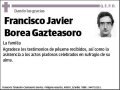 BOREA GAZTEASORO,FRANCISCO JAVIER