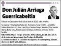 ARRIAGA GUERRICABEITIA,JULIAN