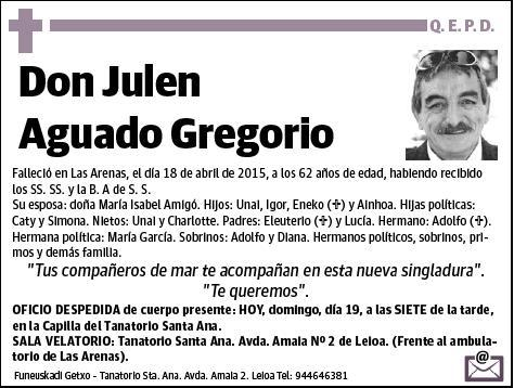 AGUADO GREGORIO,JULEN