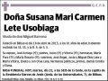 LETE USOBIAGA,SUSANA MARI CARMEN