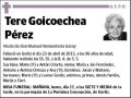 GOICOECHEA PEREZ,TERE