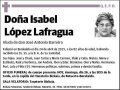 LOPEZ LAFRAGUA,ISABEL