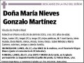 GONZALO MARTINEZ,MARIA NIEVES