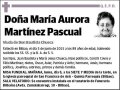 MARTINEZ PASCUAL,MARIA AURORA