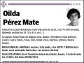 PEREZ MATE,OILDA