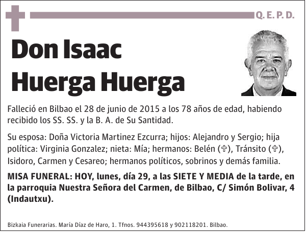 Isaac Huerga Huerga