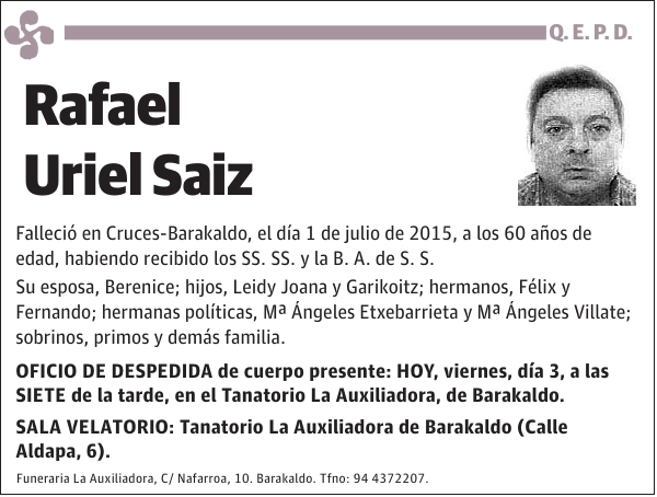 Rafael Uriel Saiz