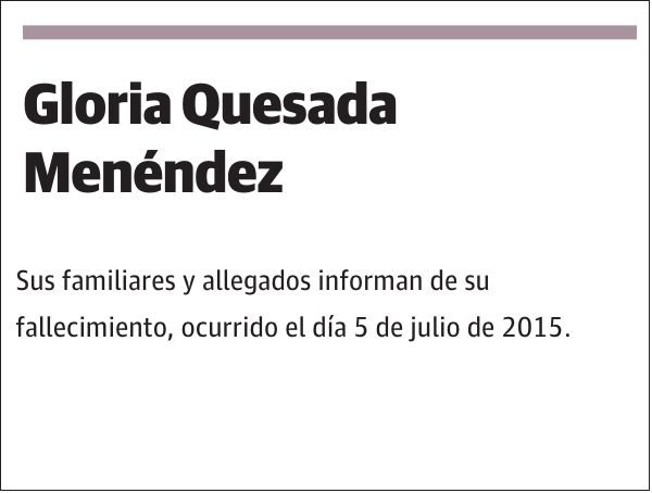 Gloria Quesada Menéndez