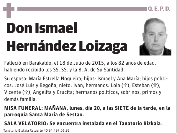 Ismael Hernández Loizaga
