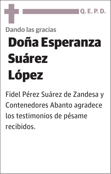 Esperanza Suárez