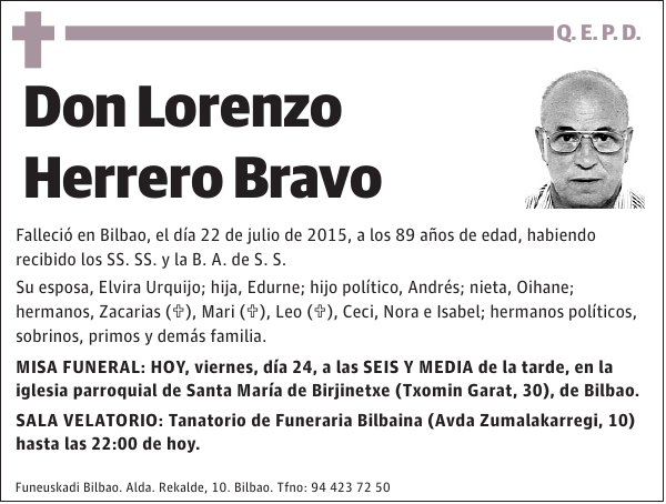 Lorenzo Herrero Bravo