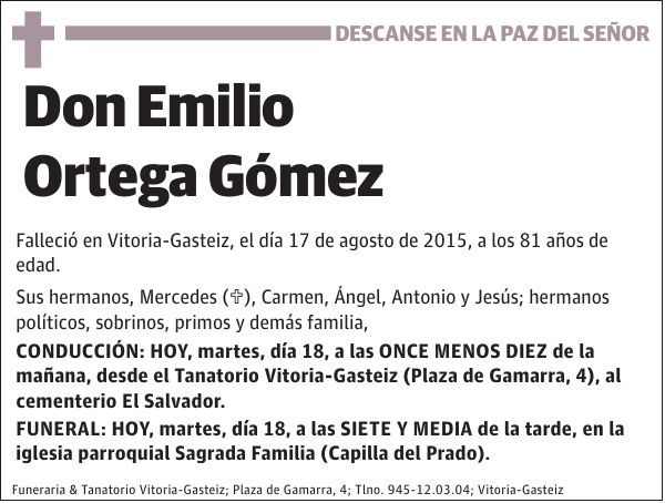 Emilio Ortega Gómez