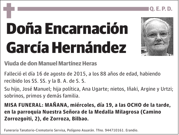 Encarnación García Hernández