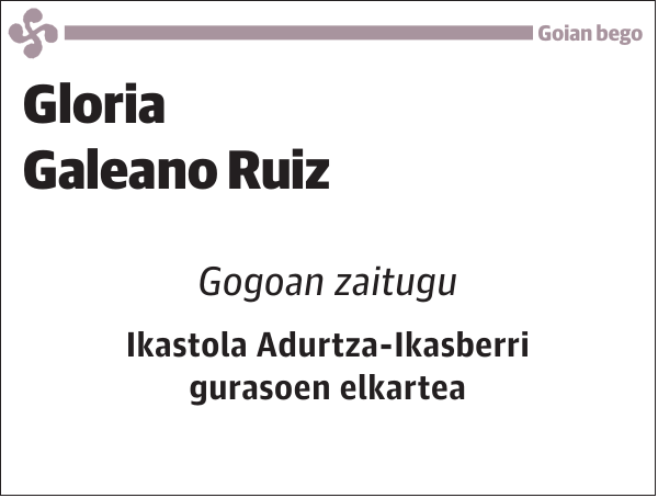 Gloria Galeano Ruiz