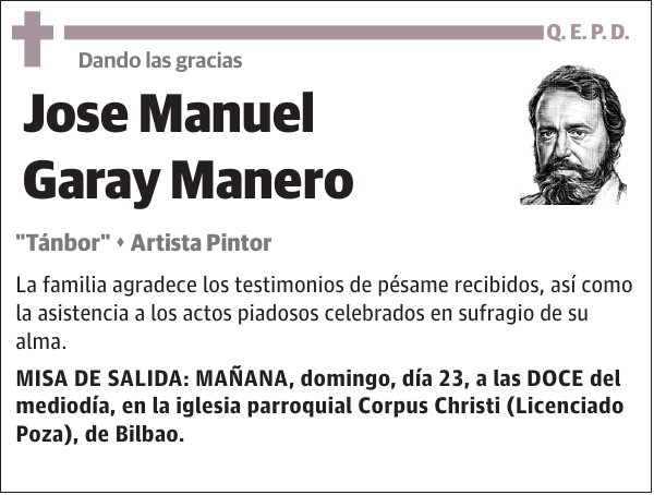 Jose Manuel Garay Manero