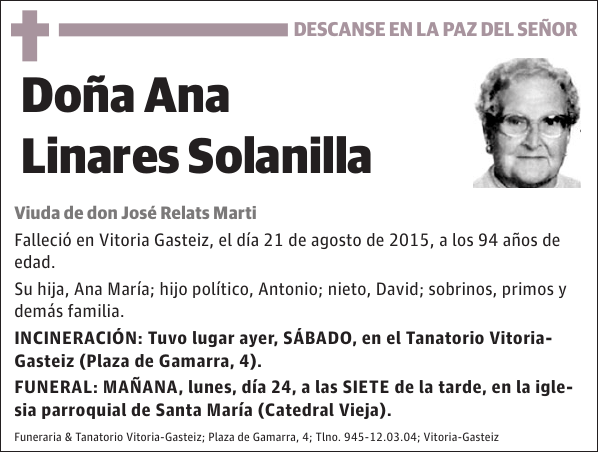 Ana Linares Solanilla