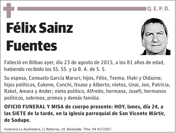 Félix Sainz Fuentes