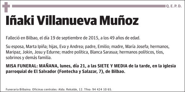 Iñaki Villanueva Muñoz