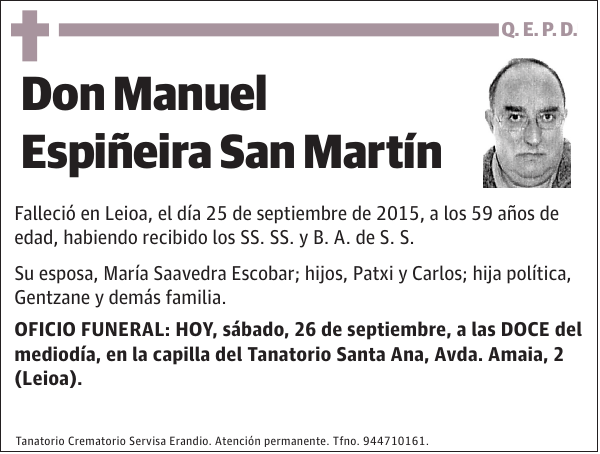 Manuel Espiñeira San Martín