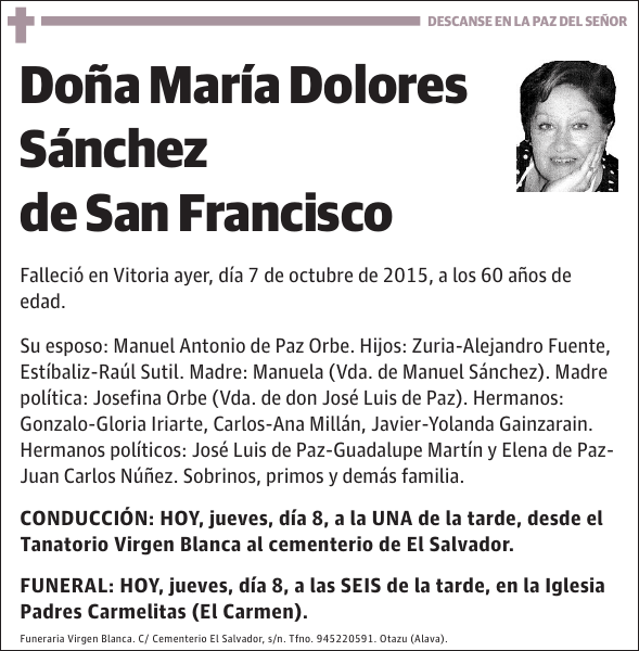 María Dolores Sánchez