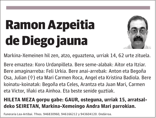 Ramon Azpeitia de Diego