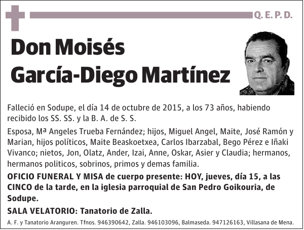 Moisés García-Diego Martínez