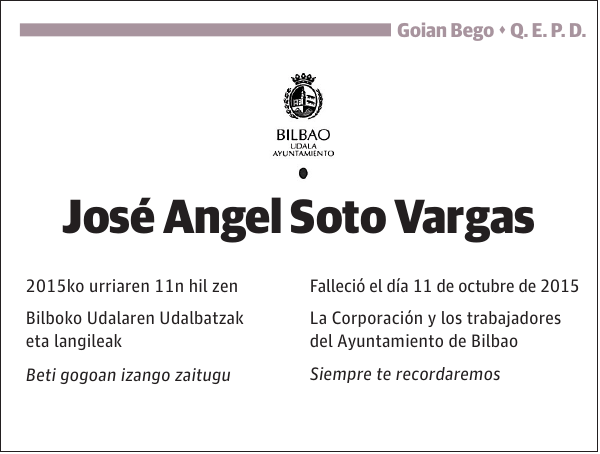 José Angel Soto Vargas