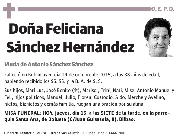 Feliciana Sánchez Hernández