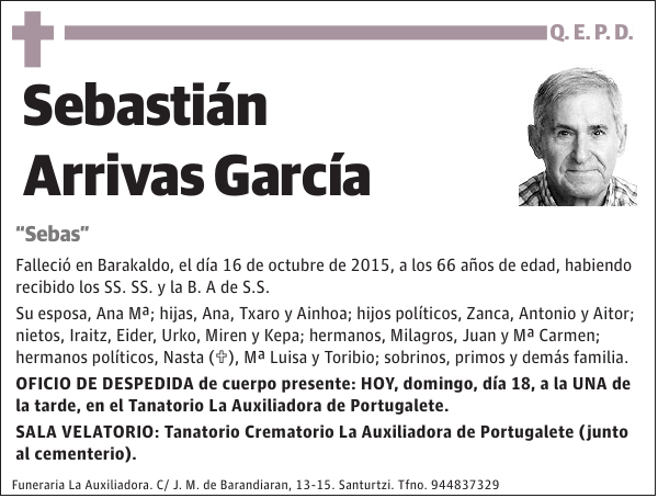 Sebastián Arrivas García