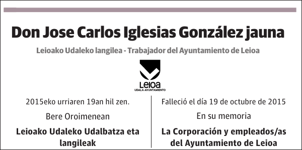 Jose Carlos Iglesias González
