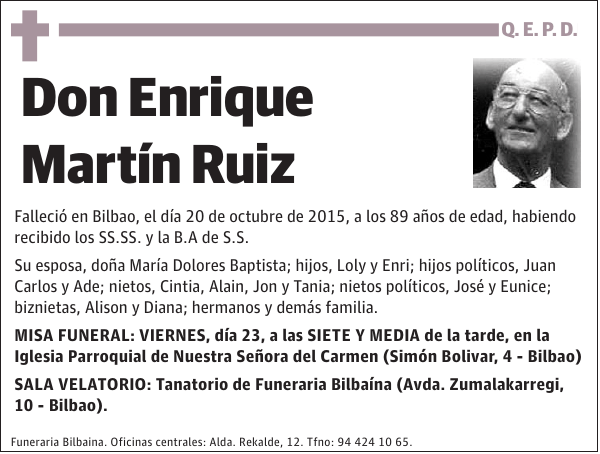 Enrique Martín Ruiz