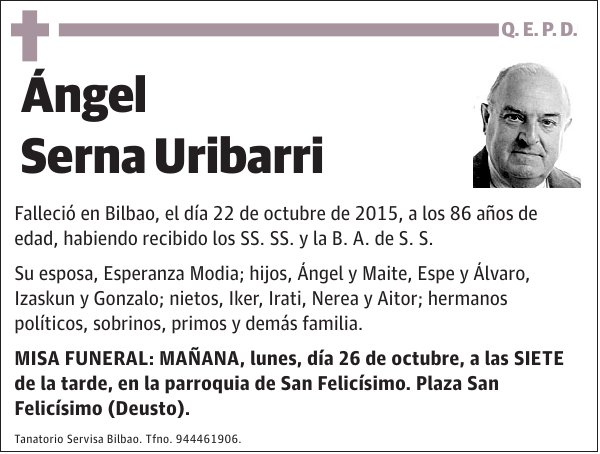 Ángel Serna Uribarri