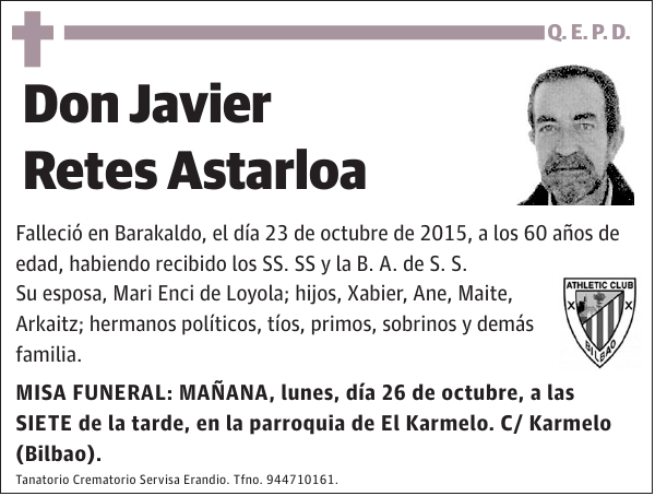 Javier Retes Astarloa