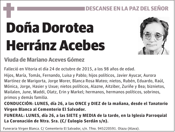 Dorotea Herránz Acebes