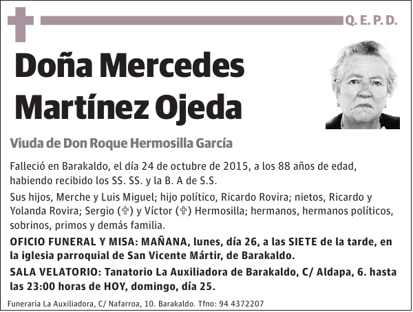 Mercedes Martínez Ojeda