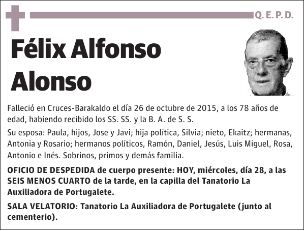 Félix Alfonso Alonso