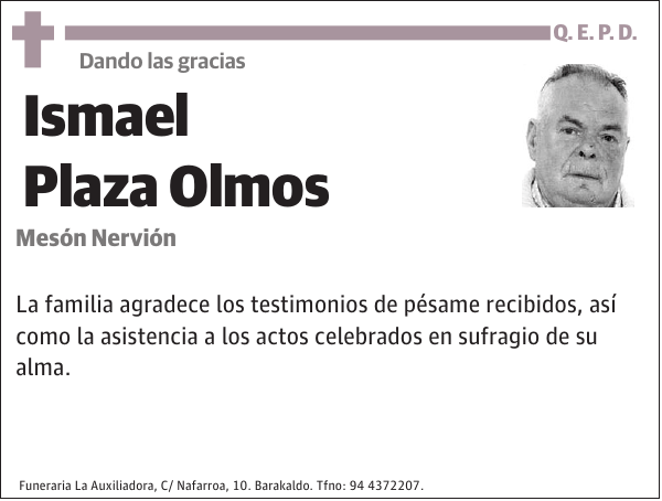 Ismael Plaza Olmos