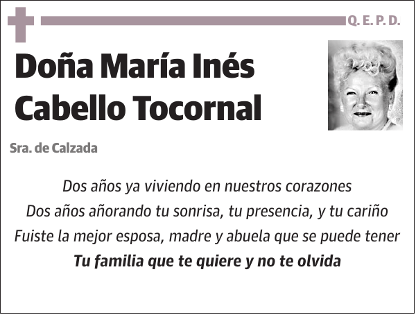 María Inés Cabello Tocornal