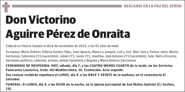 Victorino Aguirre Pérez de Onraita