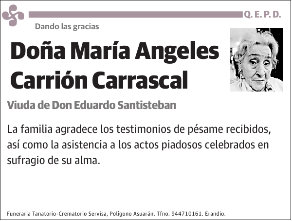 María Angeles Carrión Carrascal