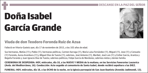 Isabel García Grande