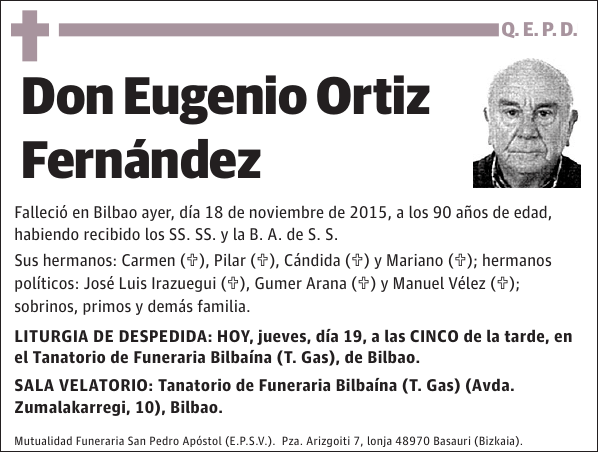 Eugenio Ortiz Fernández