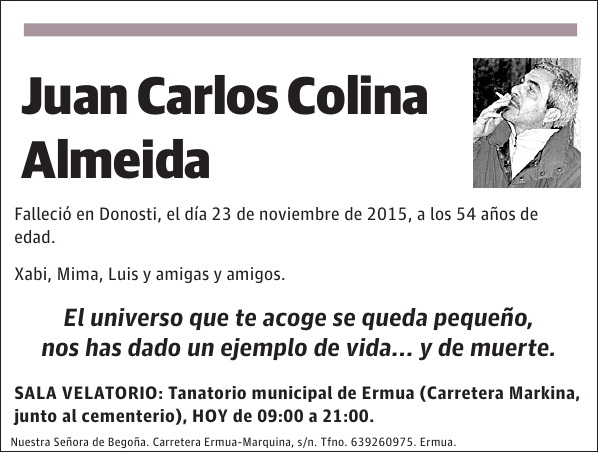 Juan Carlos Colina Almeida