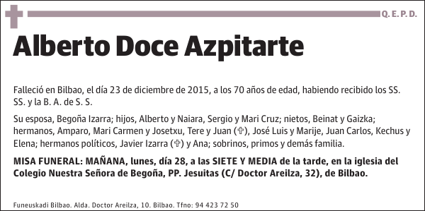 Alberto Doce Azpitarte