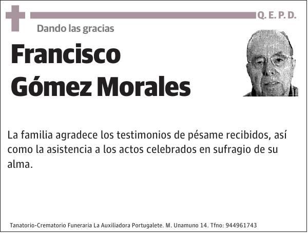 Francisco Gómez Morales