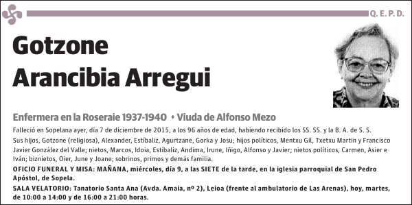 Gotzone Arancibia Arregui