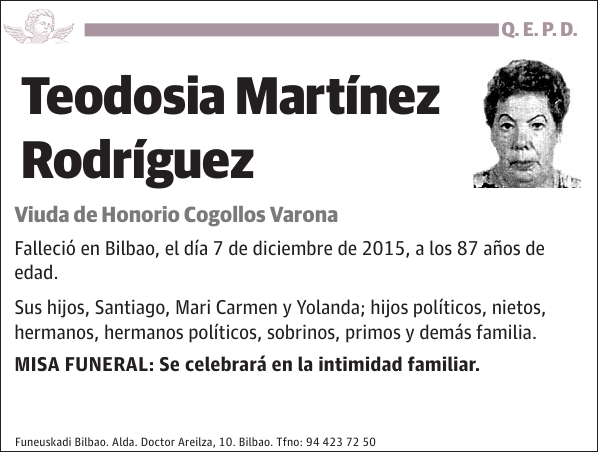 Teodosia Martínez Rodríguez