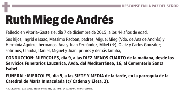 Ruth Mieg de Andrés